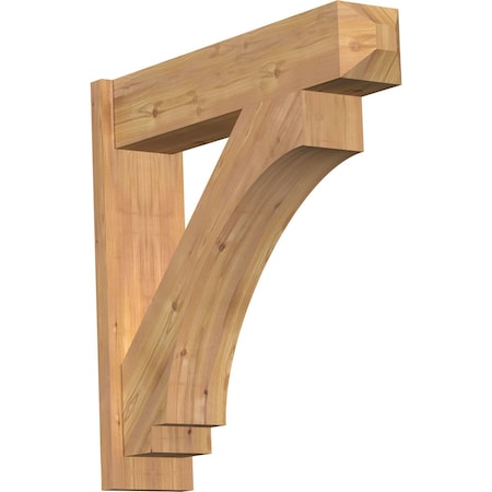 Ekena Millwork Imperial Smooth Craftsman Outlooker, Western Red Cedar, 7 1/2"W x 32"D x 32"H OUT08X32X32IMP04SWR